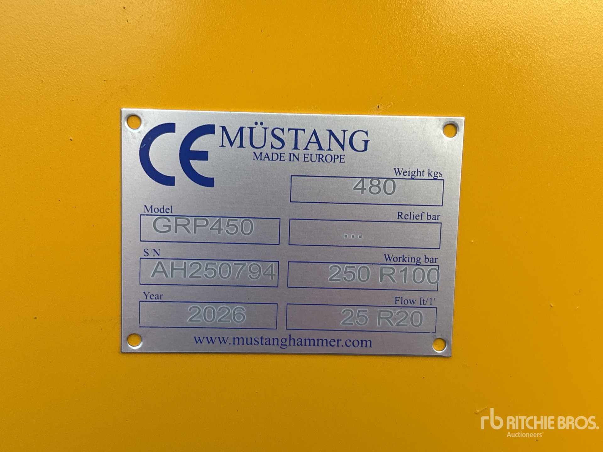 General Appearance with Seriennummer / FIN