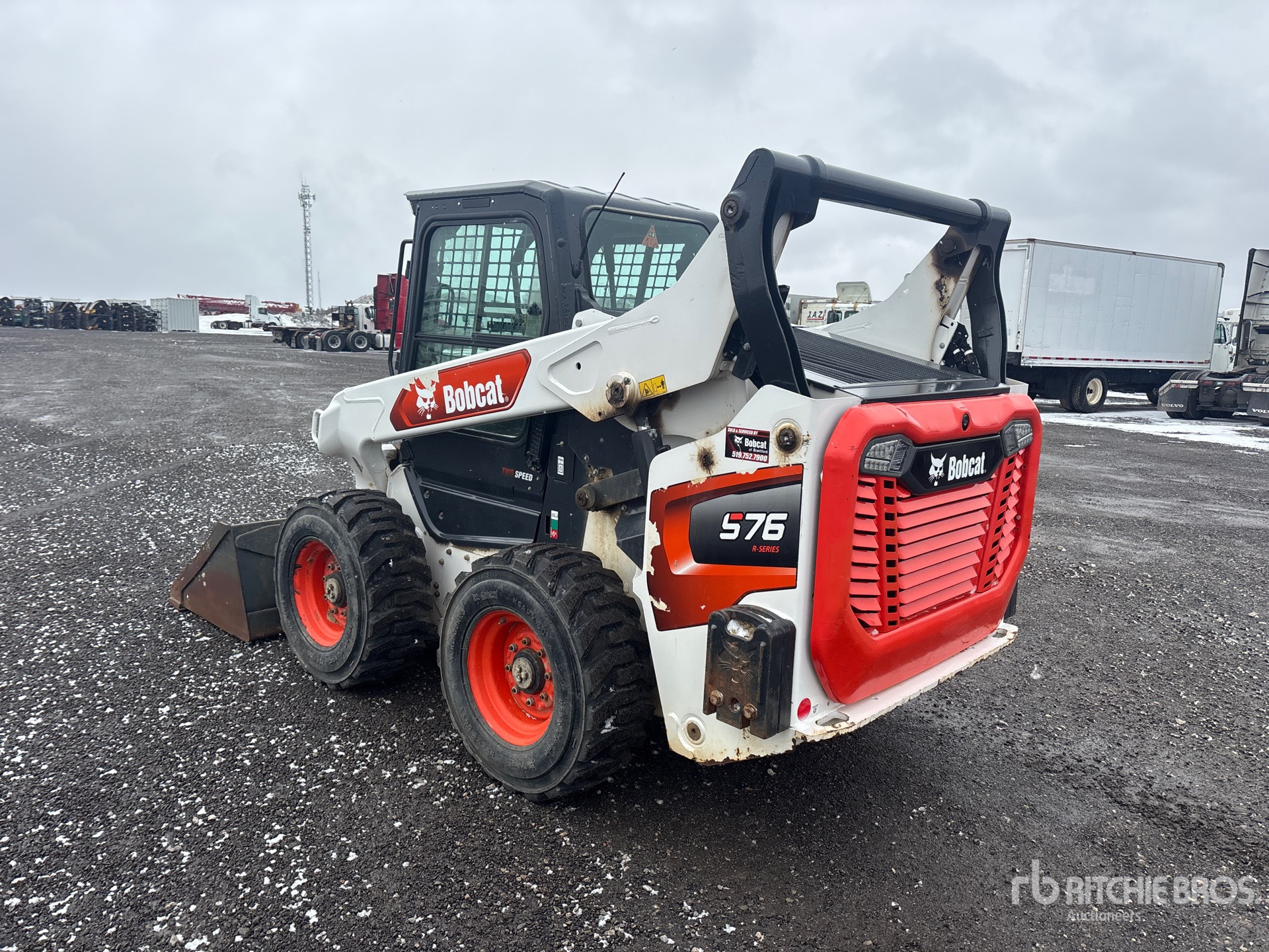 General Appearance with Picture, Left Rear Corner