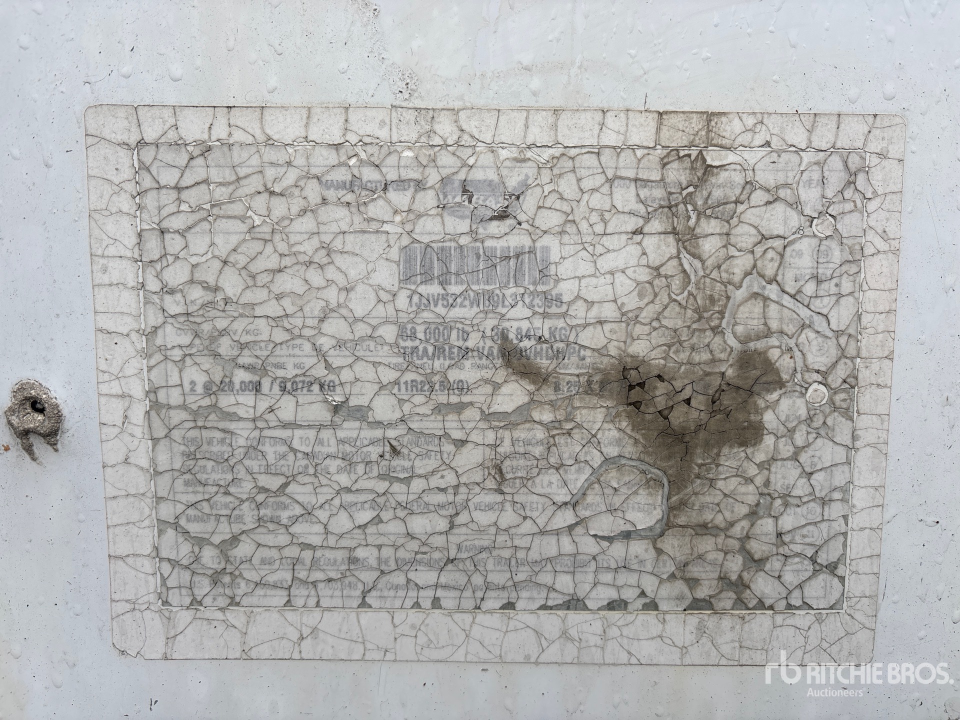 General Appearance with Numéro de série/Numéro d'identification du véhicule automobile