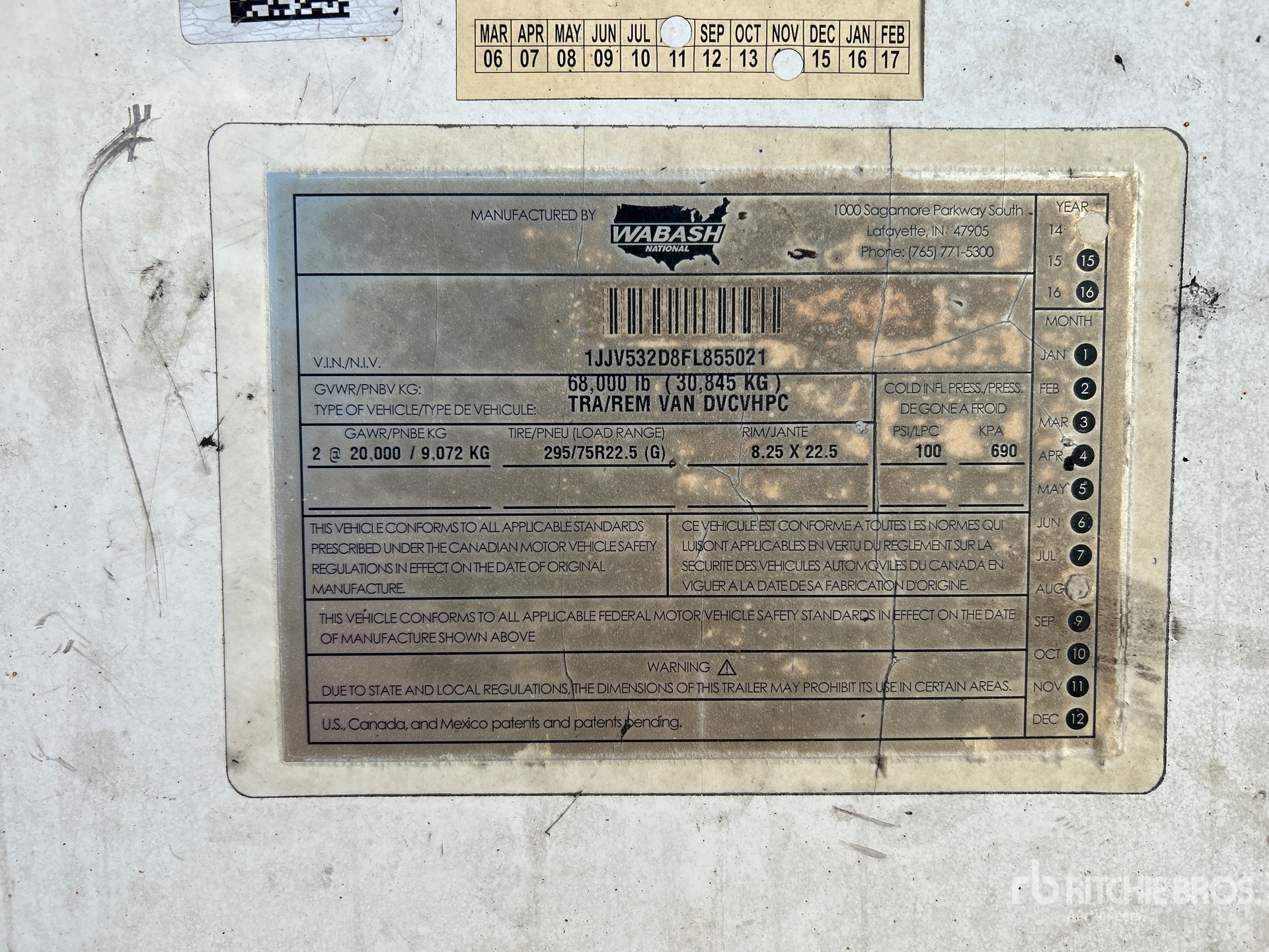 General Appearance with Seriennummer / FIN