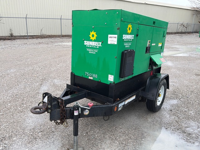 2014 Multiquip DCA-25SSIU4F 20 kW Mobile Generator Set