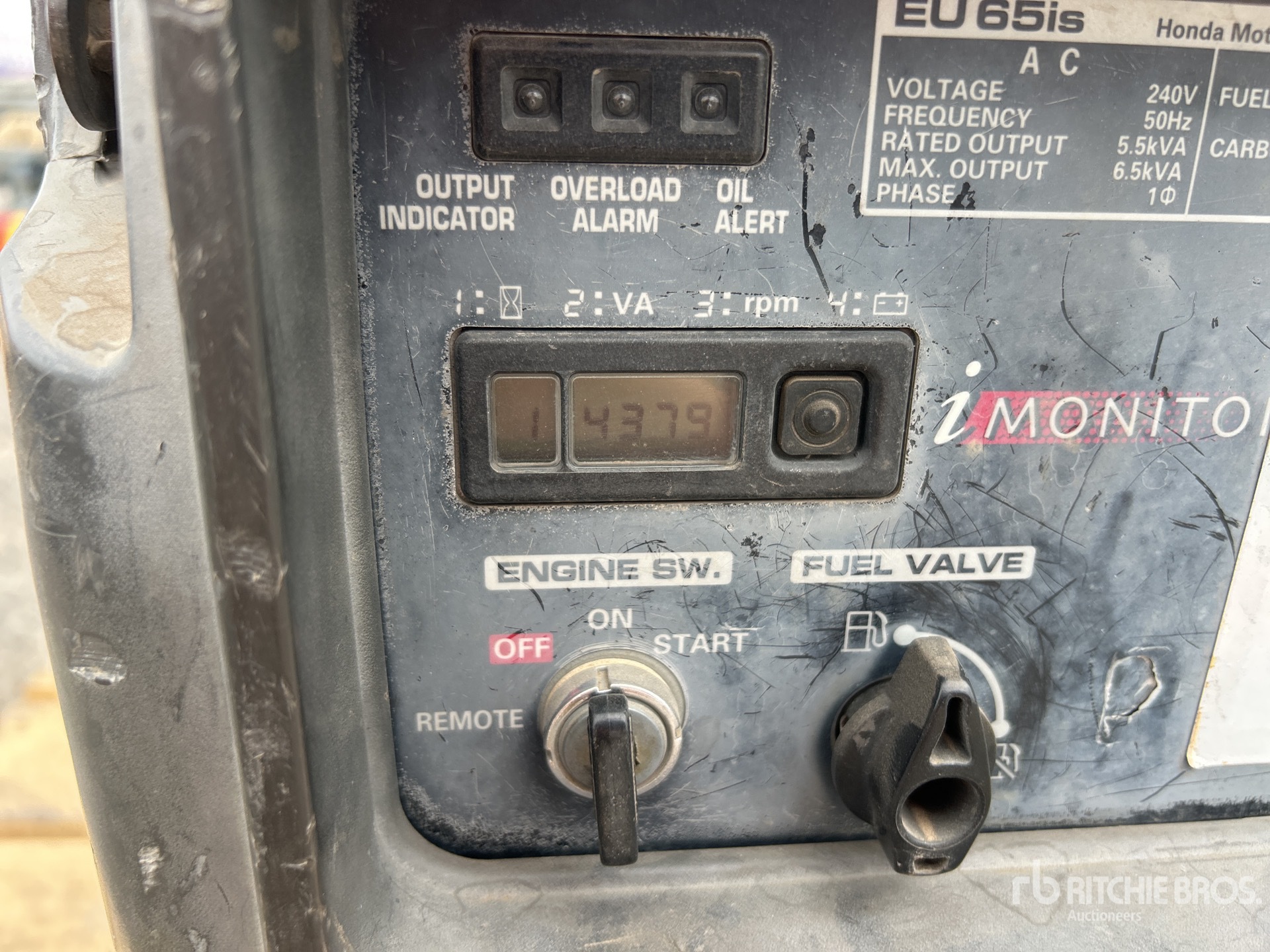 General Appearance with Hour Meter / Odometer