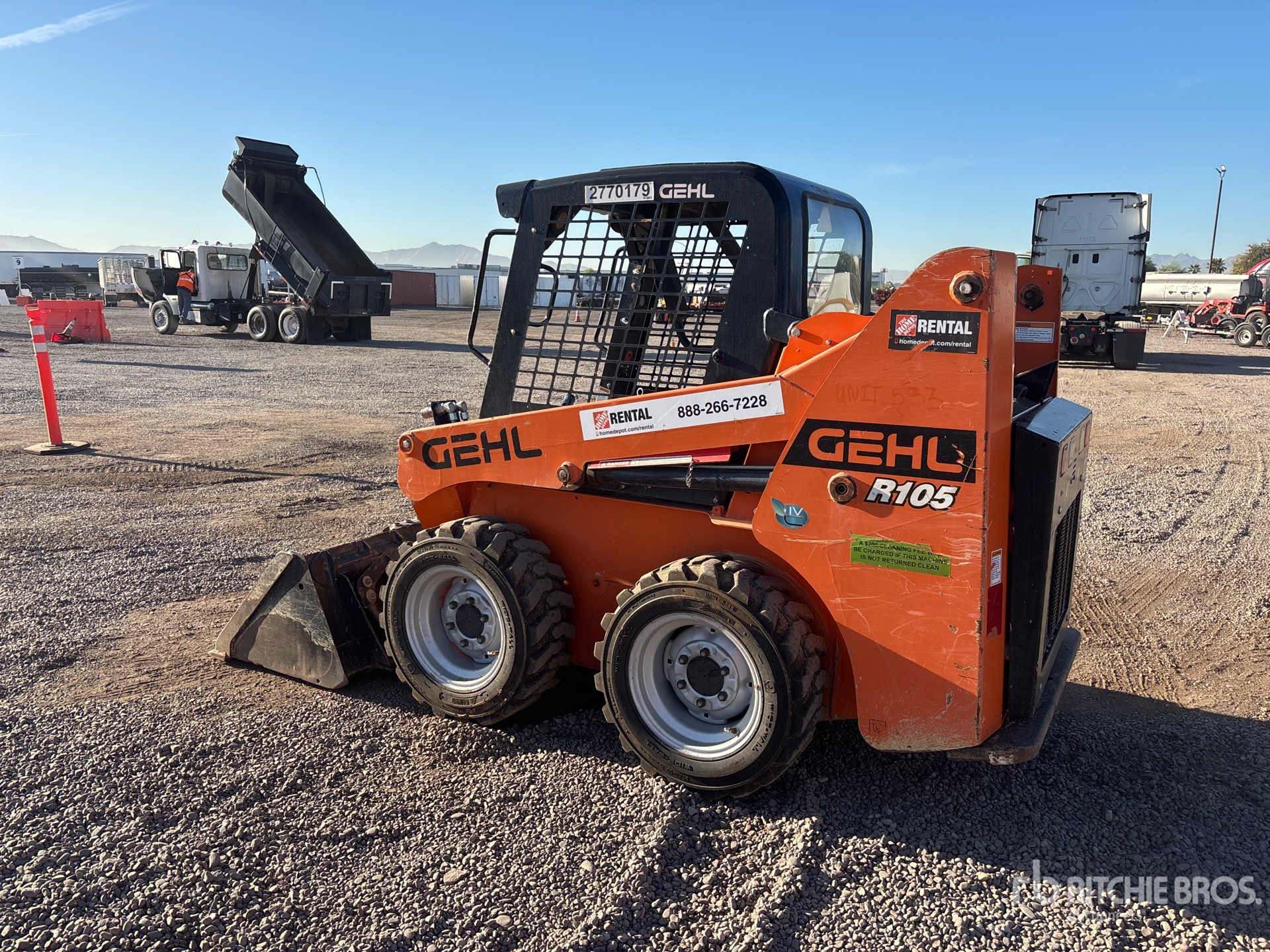 General Appearance with Picture, Left Rear Corner