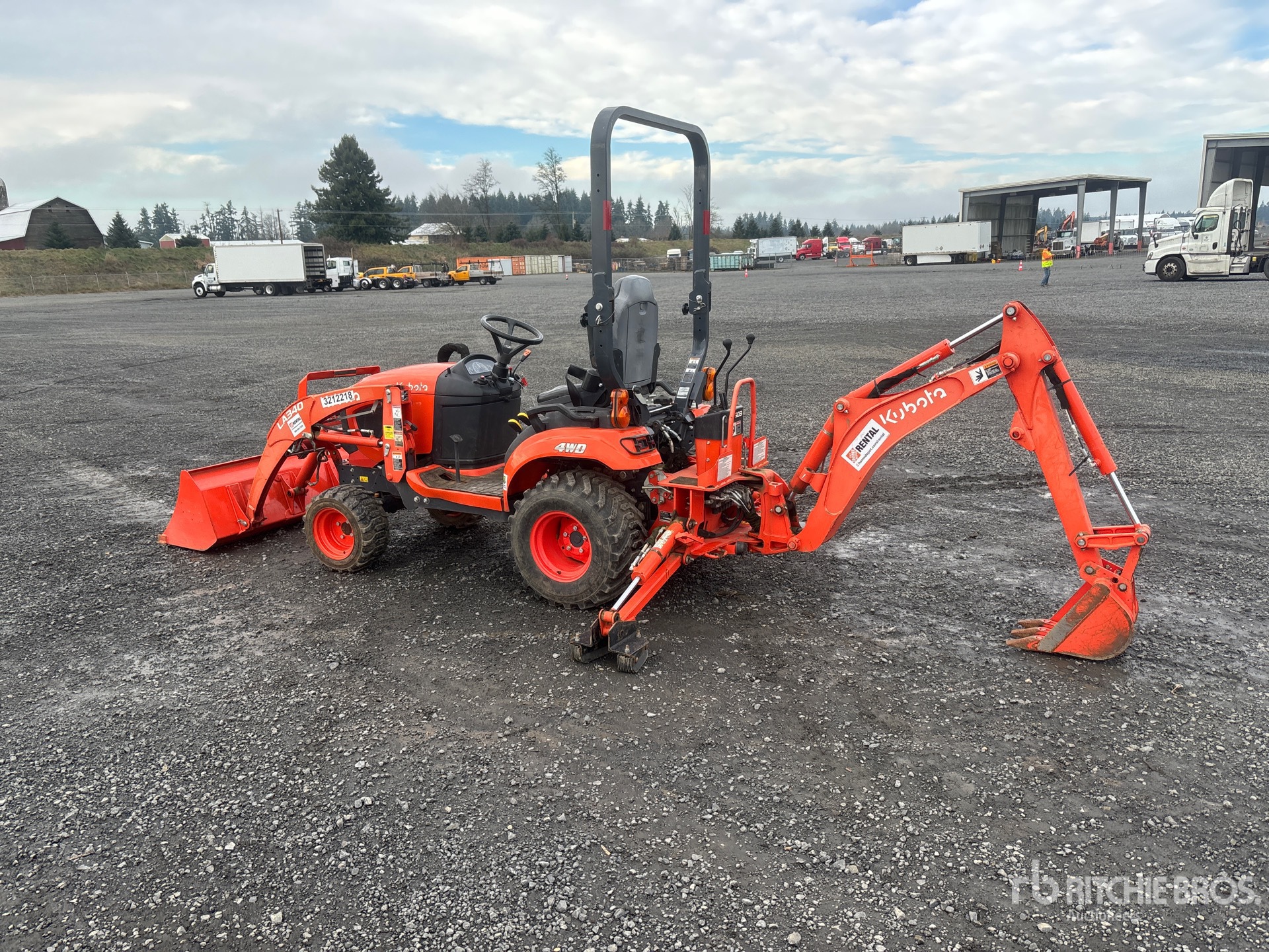 General Appearance with Picture, Left Rear Corner