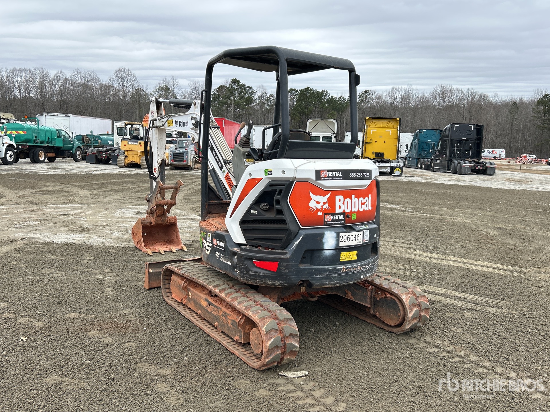 General Appearance with Picture, Left Rear Corner