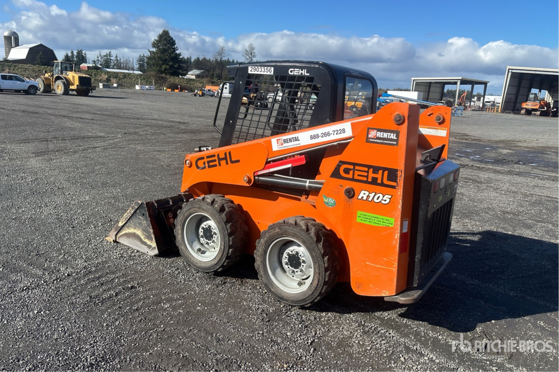 General Appearance with Picture, Left Rear Corner