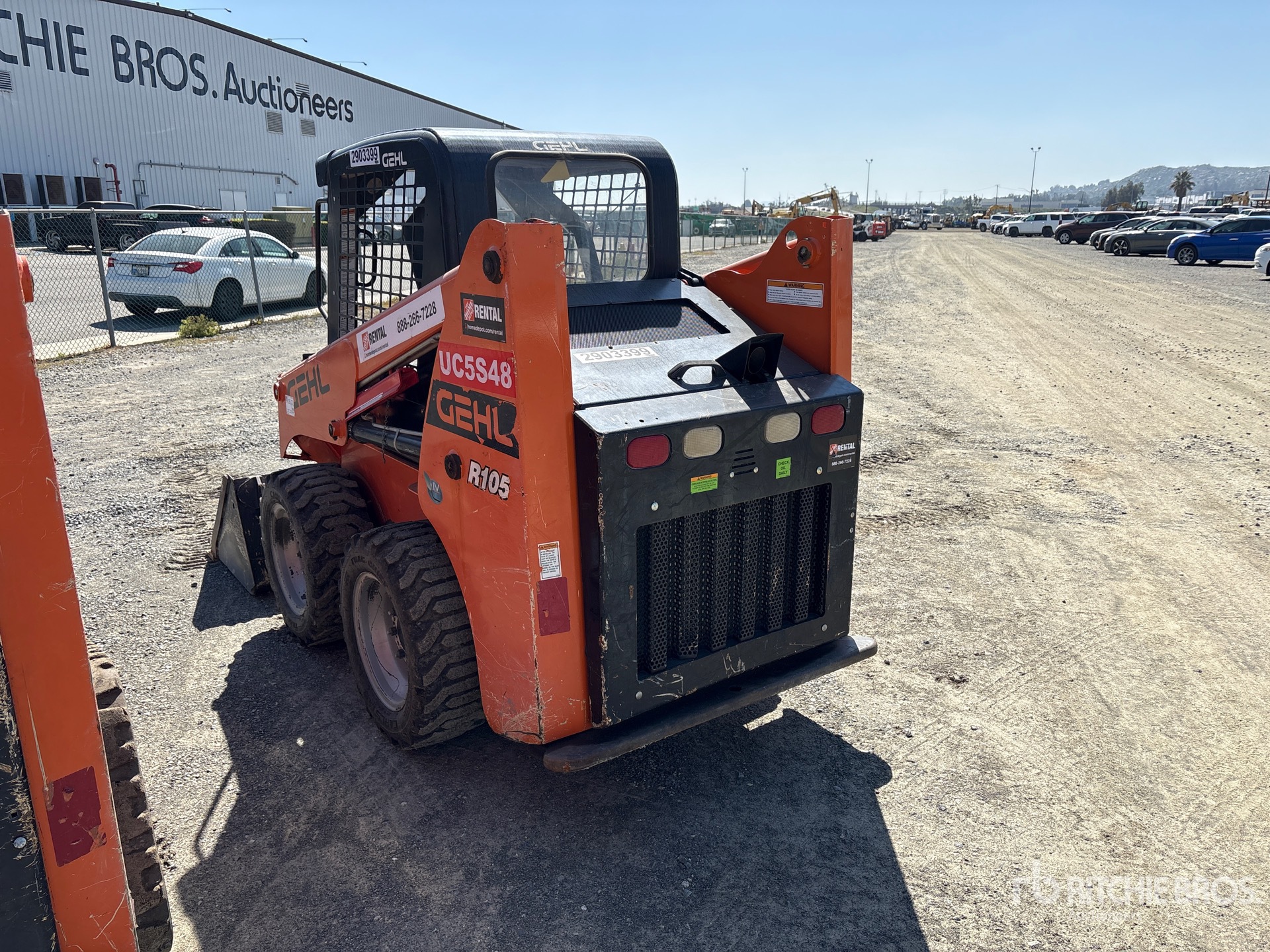 General Appearance with Picture, Left Rear Corner