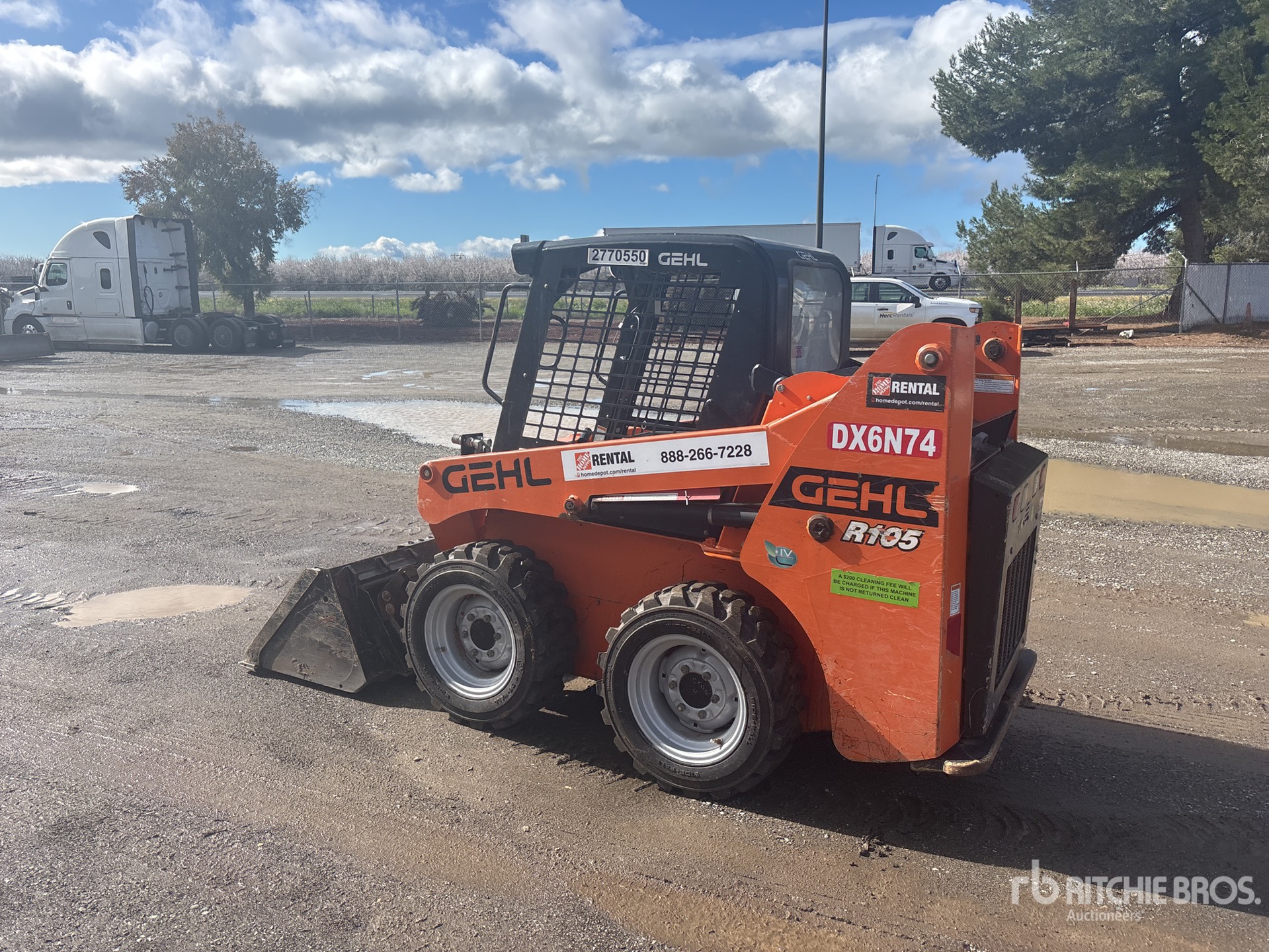 General Appearance with Picture, Left Rear Corner