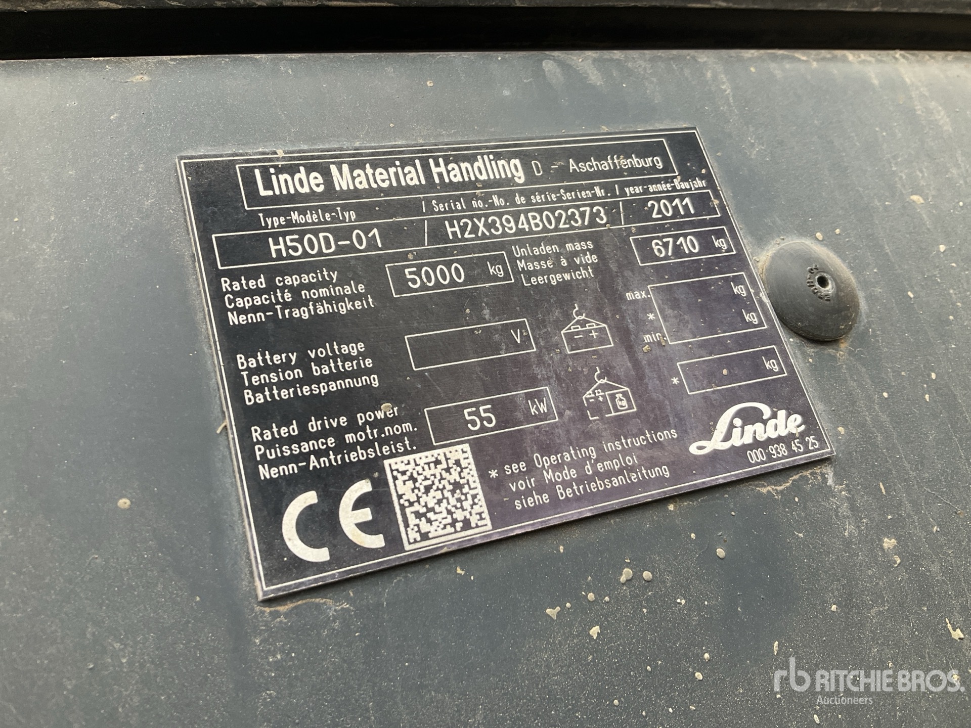 General Appearance with Seriennummer / FIN