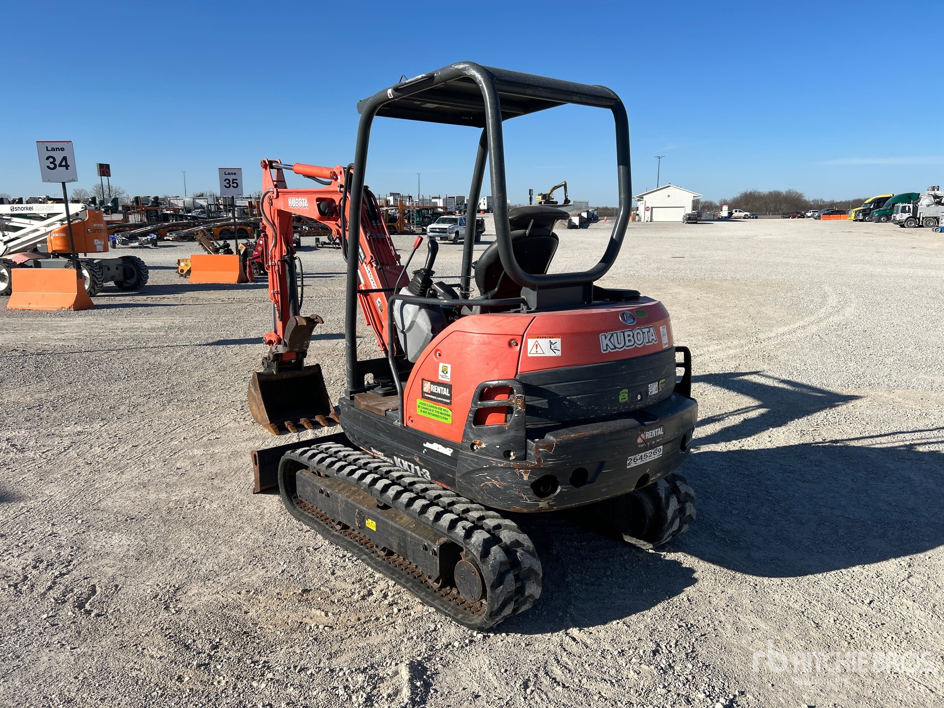 General Appearance with Picture, Left Rear Corner