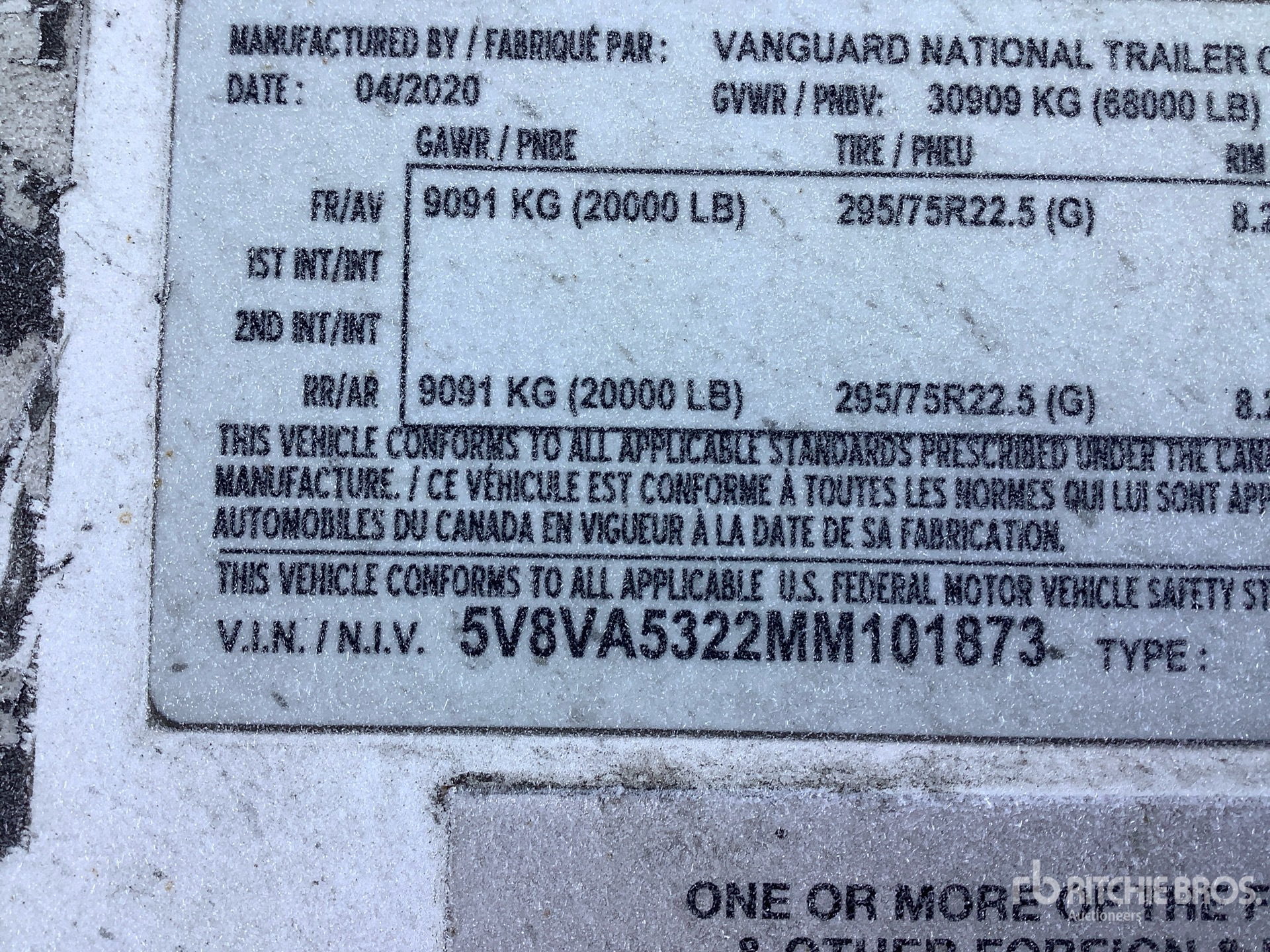 2021 Vanguard MAXCUBE