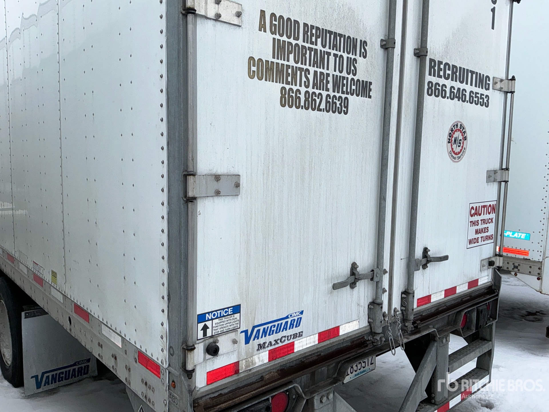 2023 Vanguard 53 ft x 102 in T/A