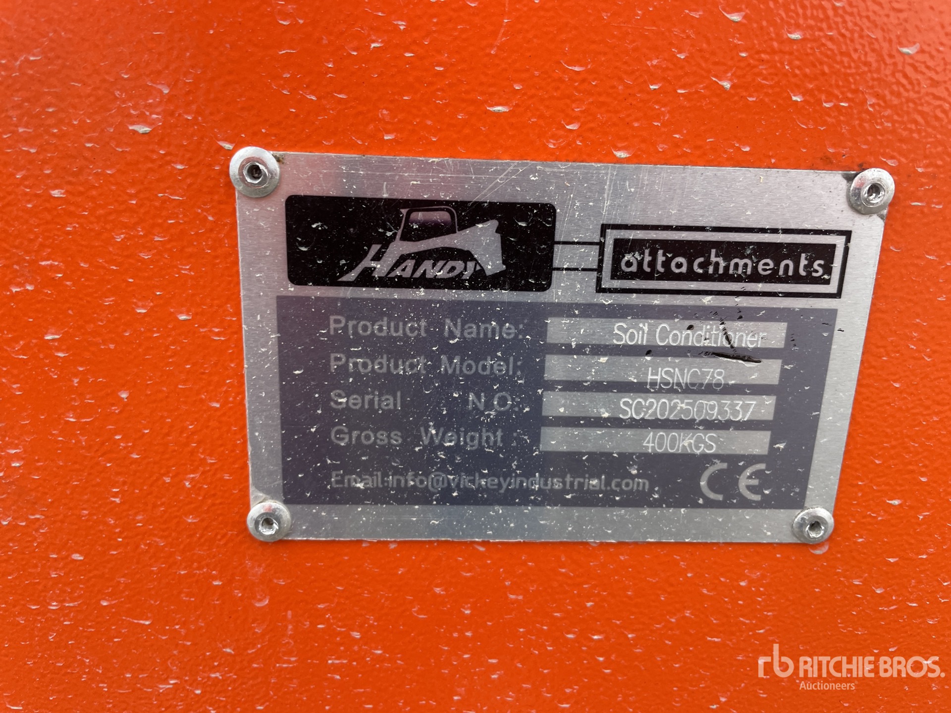 General Appearance with N.º de serie/VIN