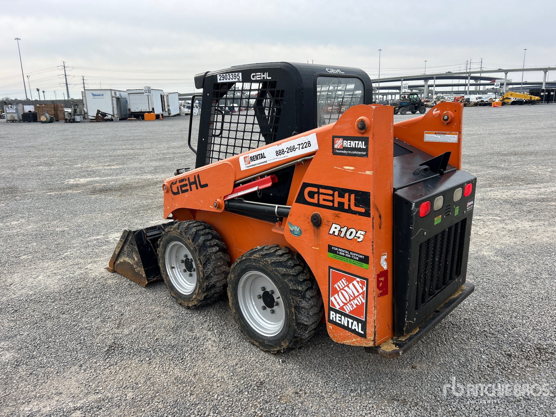 General Appearance with Picture, Left Rear Corner