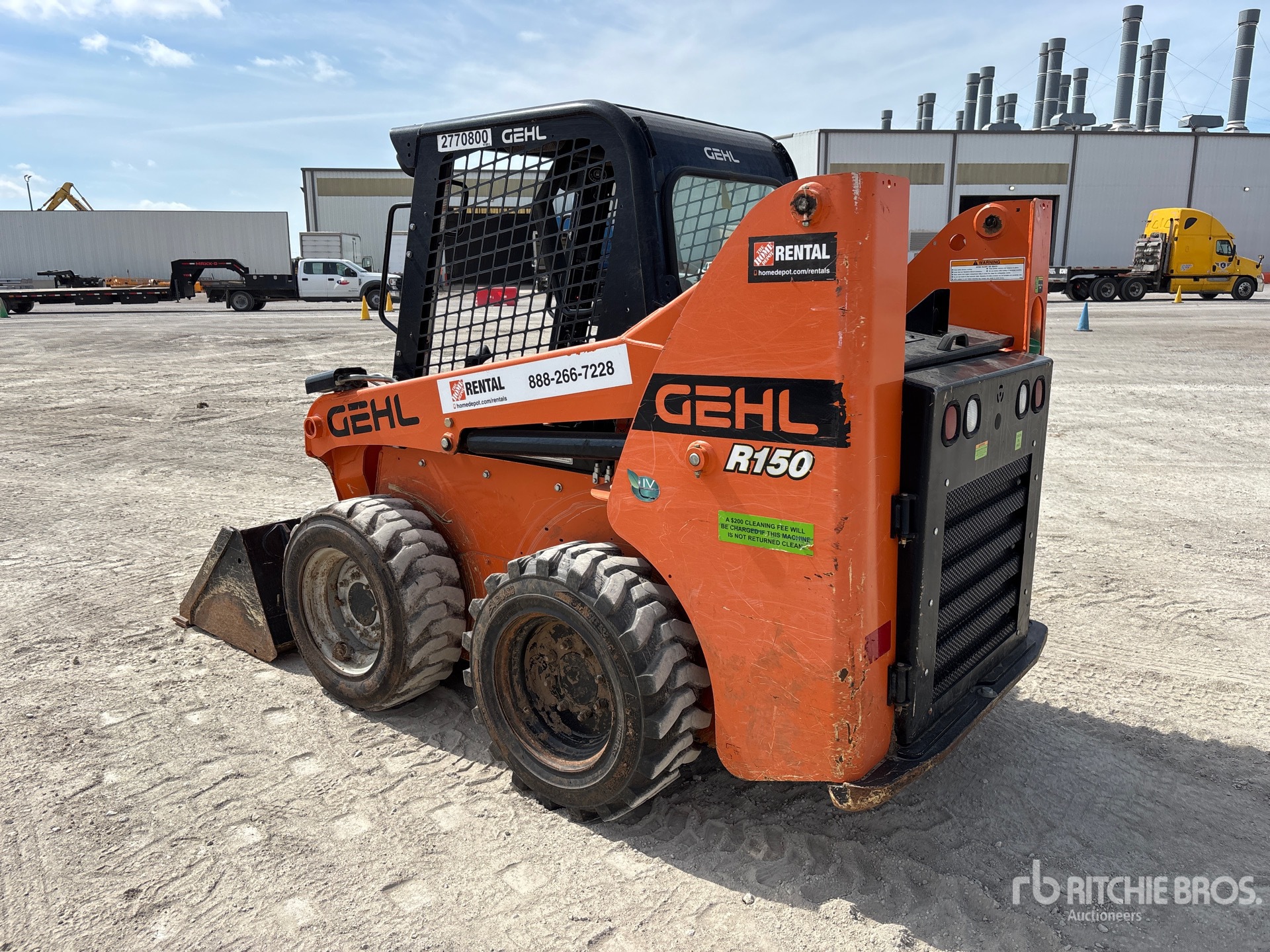 General Appearance with Picture, Left Rear Corner