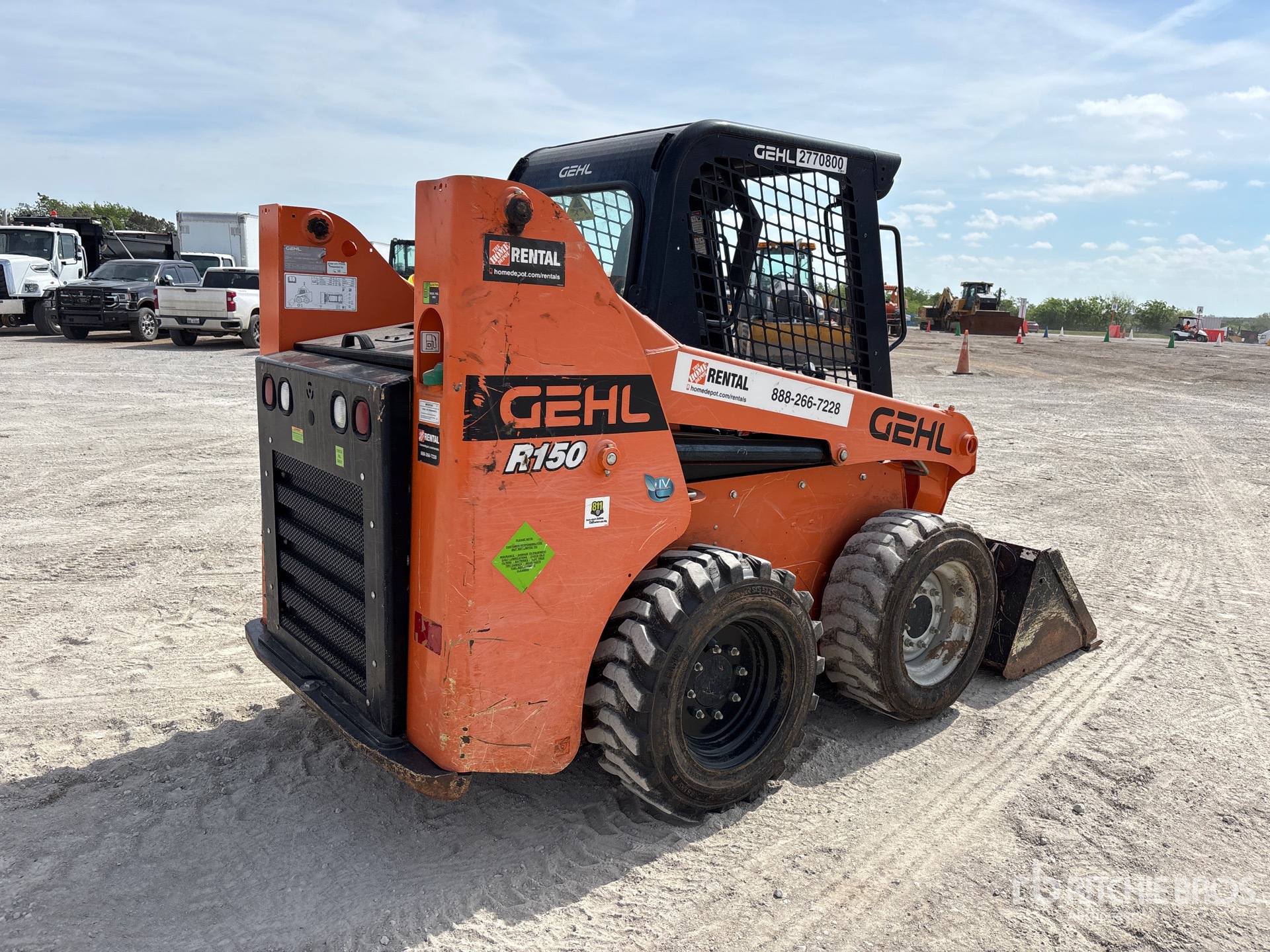 General Appearance with Picture, Right Rear Corner