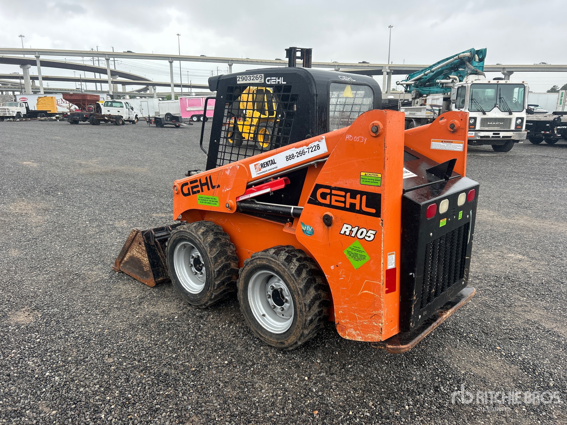 General Appearance with Picture, Left Rear Corner