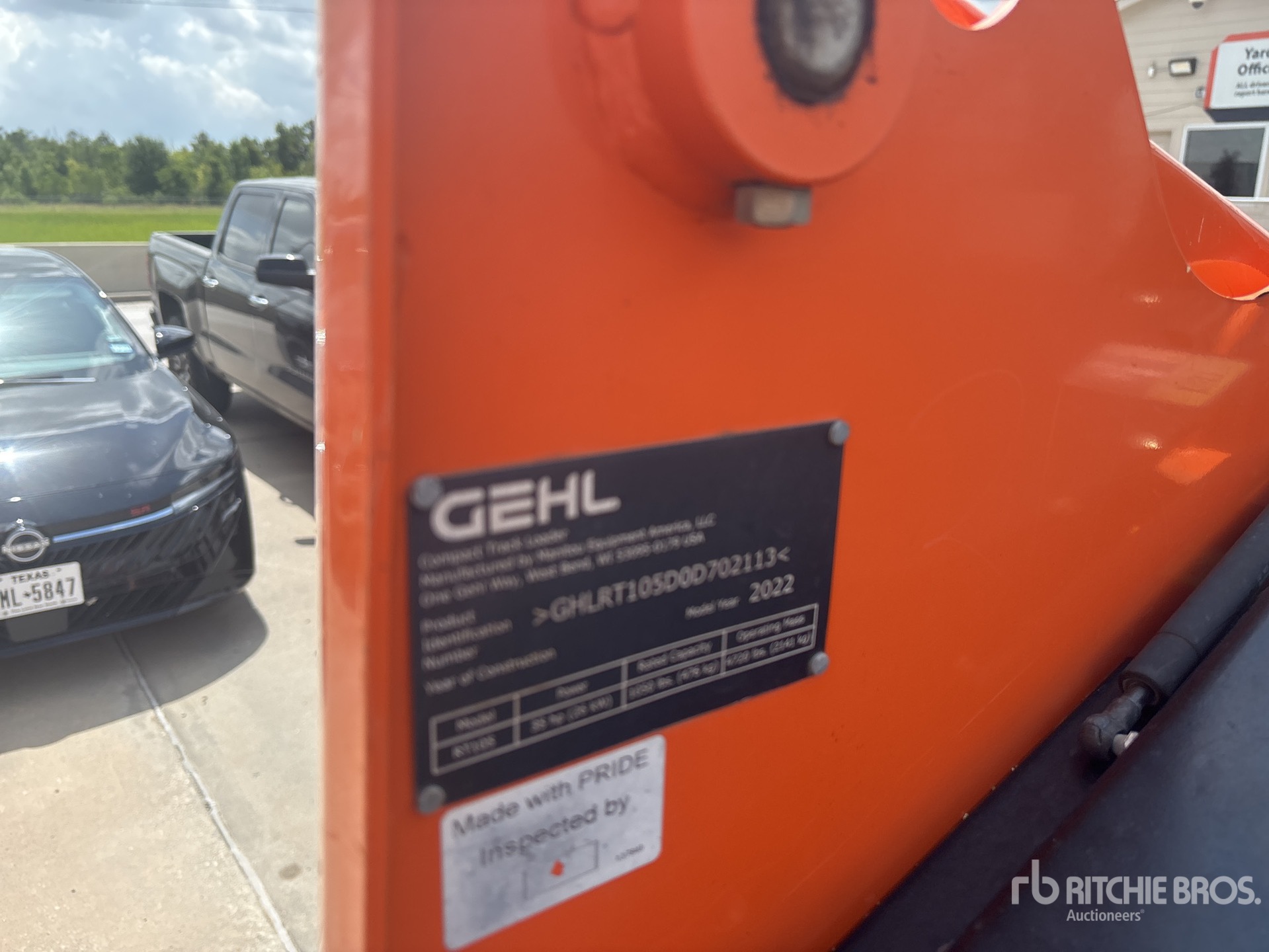 Photo of a 2022 Gehl RT105