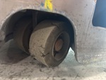 Chassis with Right Rear Tire
