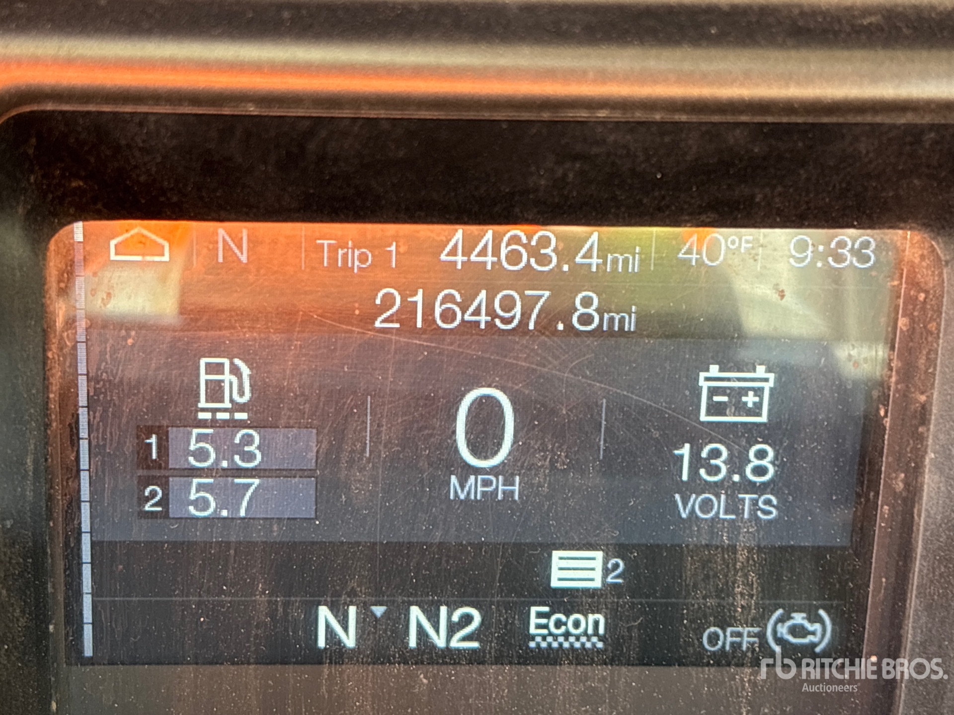 General Appearance with Hour Meter / Odometer