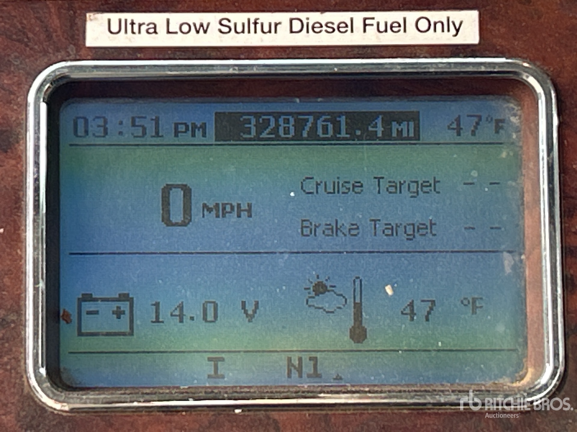 General Appearance with Hour Meter / Odometer