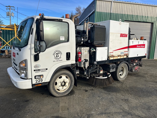 Elgin on 2019 Elgin Broom Badger on 2019 Isuzu NRR Sweeper Truck