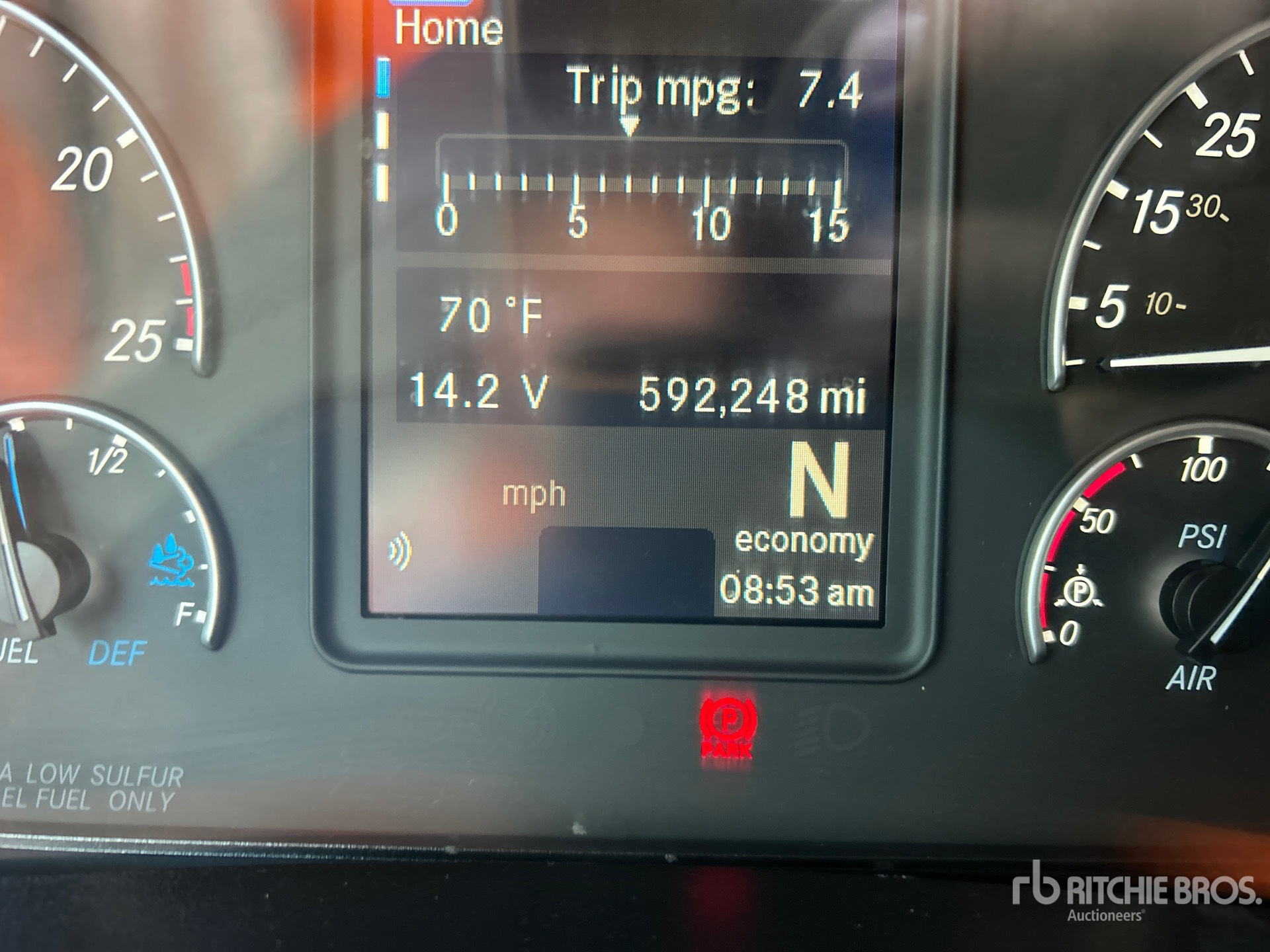 General Appearance with Hour Meter / Odometer