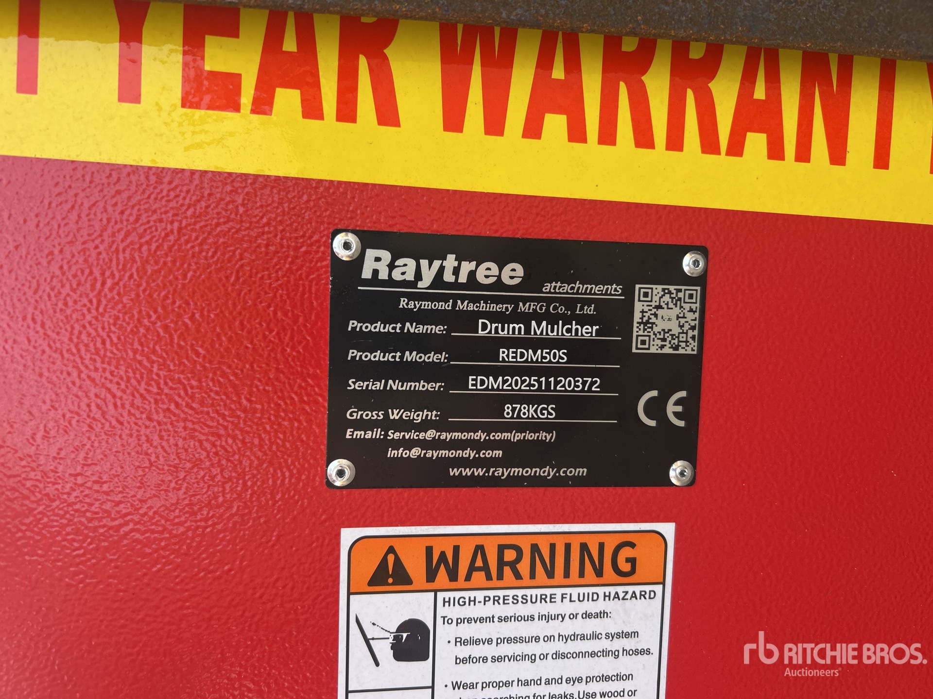 General Appearance with N.º de serie/VIN