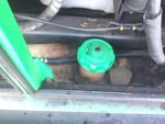 Trailer Chassis with Fuel Tank Condition