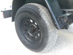 Trailer Chassis with Right Front Tire