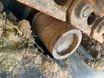 Undercarriage with Left Carrier Rollers