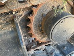 Undercarriage with Left Sprocket