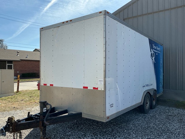 2012 Riechers 18 ft T/A Enclosed Trailer
