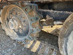 Undercarriage with Left Track Tensioner