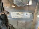 Engine with Emission Label