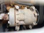 Engine with A/C Compressor