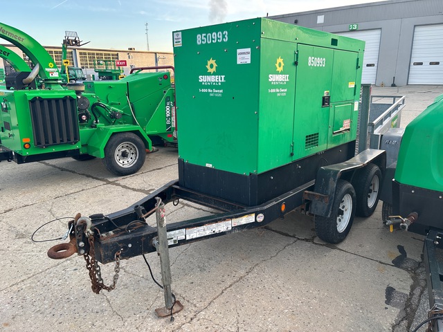 2015 Multiquip DCA-45SSIU4F 36 kW Mobile Generator Set