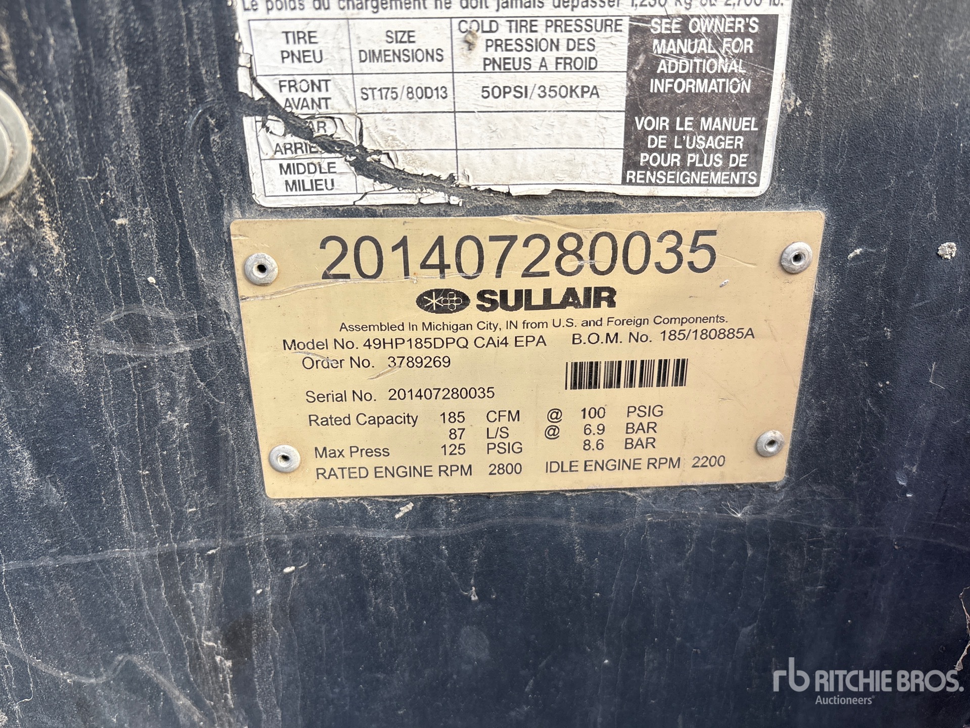 General Appearance with Seriennummer / FIN