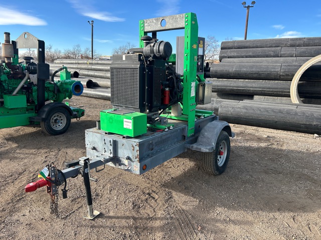 2018 Atlas Copco PAS 150 HF Trailer-Mounted Water Pump 2018 Atlas Copco PAS 150 HF Trailer-Mounted Water Pump