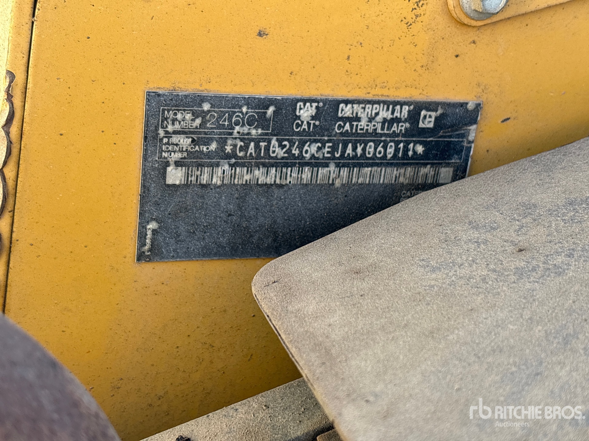 General Appearance with N.º de serie/VIN