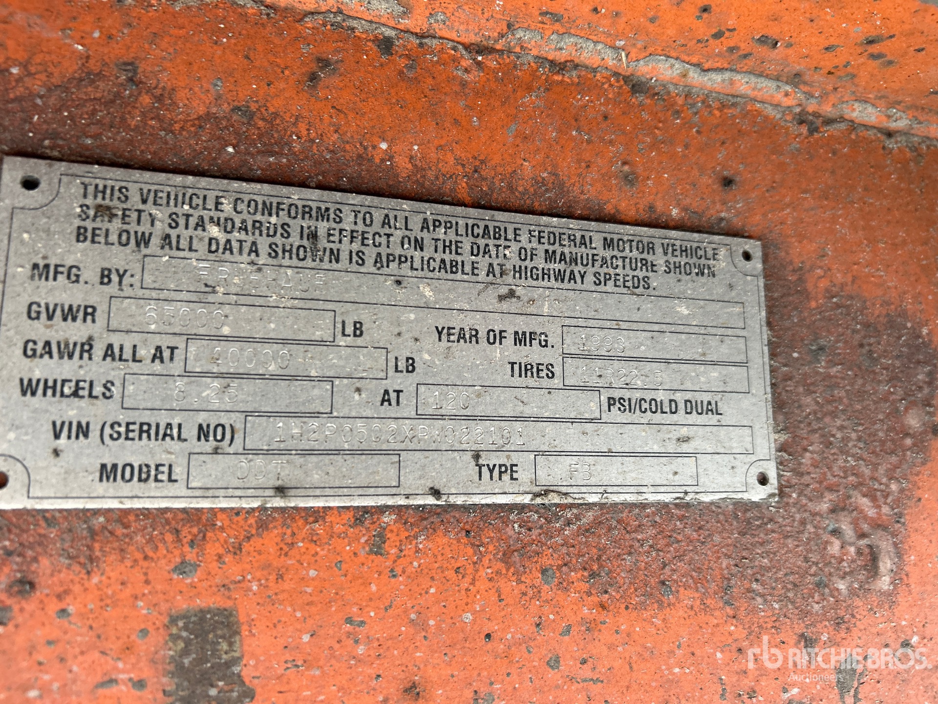 General Appearance with Seriennummer / FIN