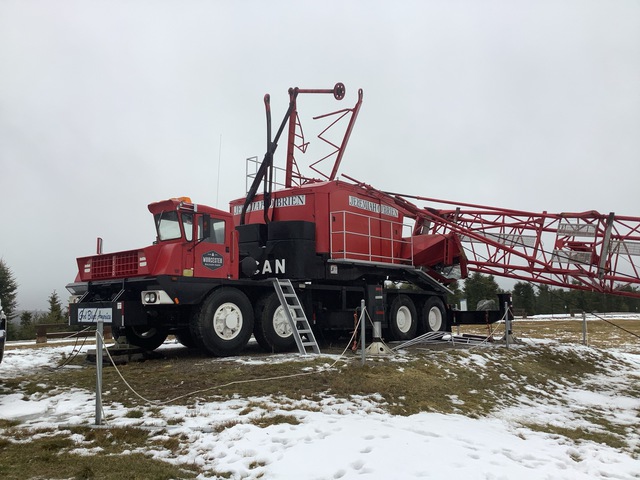 1982 American 7530 8x4 Lattice-Boom Truck Crane (Inoperable) 1982 American 7530 8x4 Lattice-Boom Truck Crane (Inoperable)
