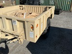 Trailer Chassis with Marker Lights Functional