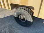 Trailer Chassis with Tire Condition
