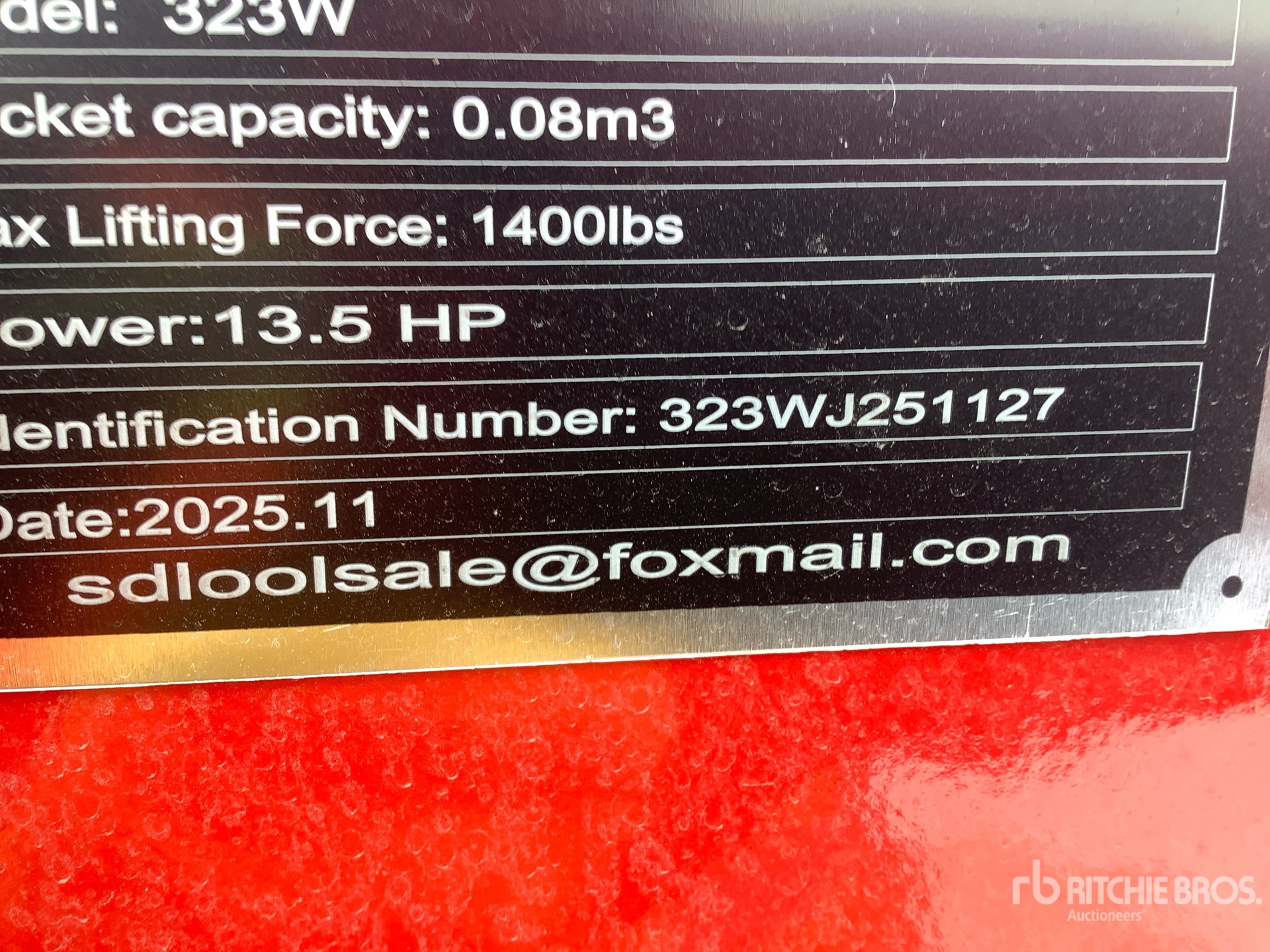 General Appearance with Seriennummer / FIN