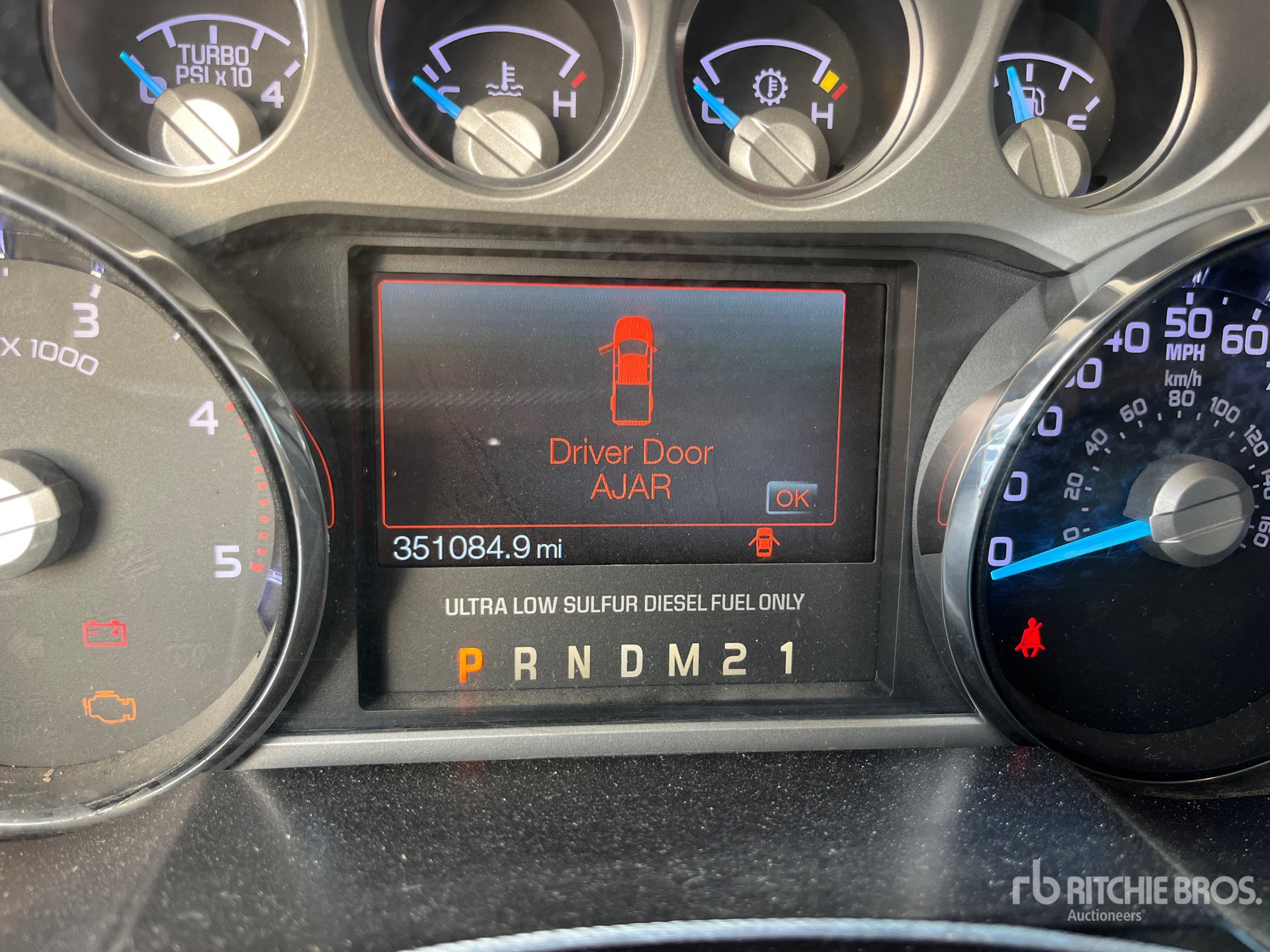 General Appearance with Horímetro / Odómetro