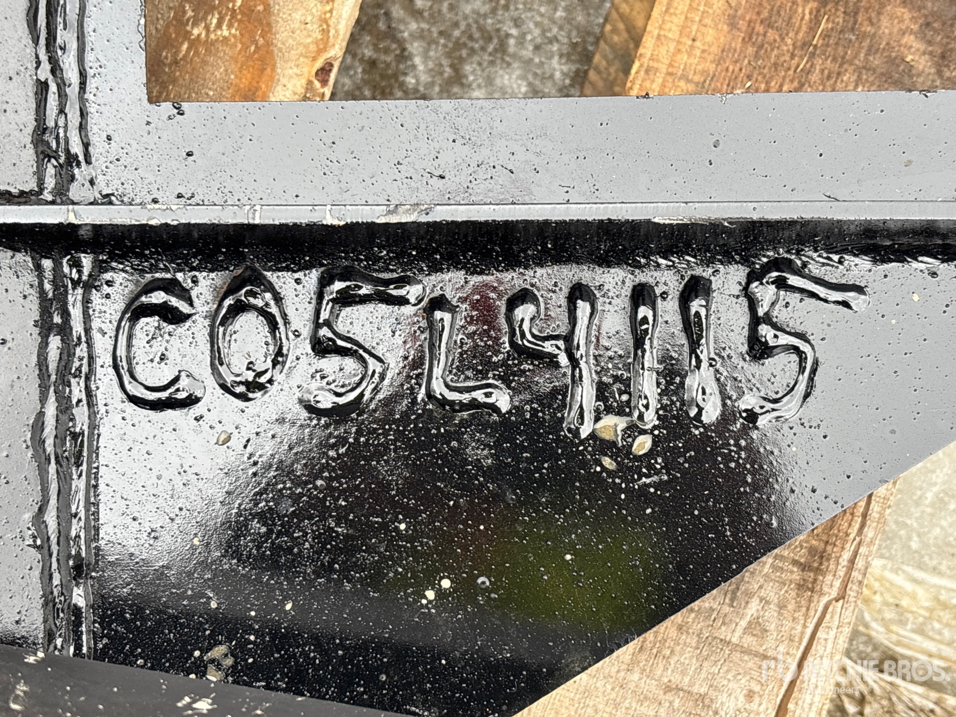 General Appearance with N.º de serie/VIN