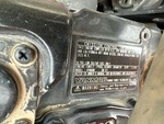 Engine with Emission Label