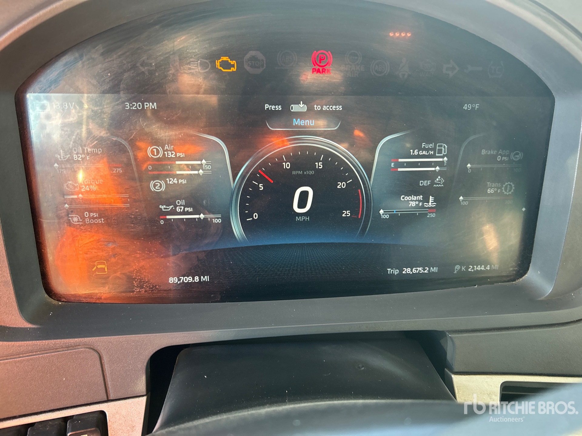 General Appearance with Hour Meter / Odometer