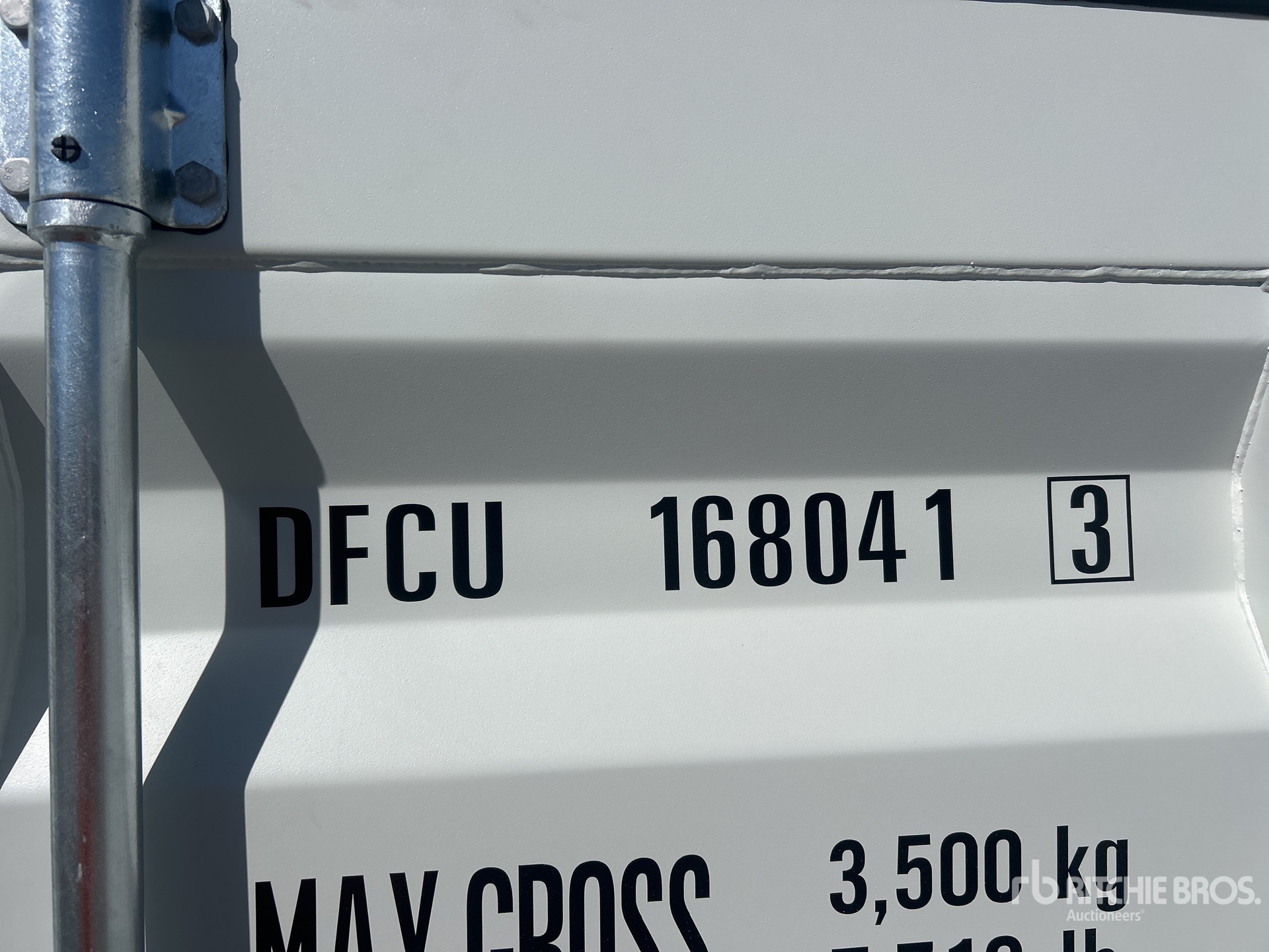 General Appearance with Numero seriale/numero d’identificazione del veicolo (VIN)